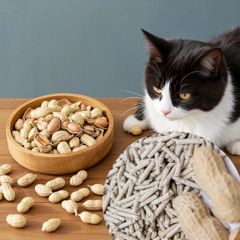 Peanut Shell Cat Litter and Cat Health